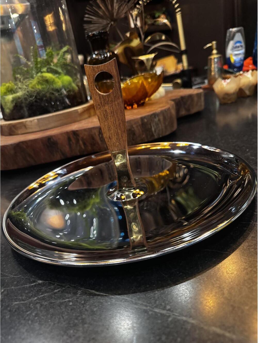 Mid-Century Modern Kromex Serving Tray